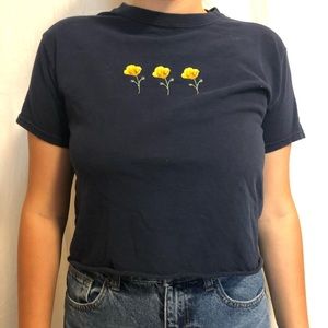 Brandy Melville Floral T-shirt